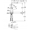 Bateria GROHE Essence 30504KF0 widmowa czerń