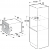 Piekarnik do zabudowy Gorenje BCM547ST (BO4CM4I1-47)