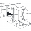 Zmywarka do zabudowy ELECTROLUX EEA23200L Inox QuickSelect AirDry 300 45 cm, 10 kompletów