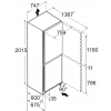 Lodówka LIEBHERR CBNbsc 778i Peak No Frost  rysunek