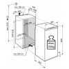 Chłodziarka LIEBHERR IRBbi 4570 rysunek techniczny