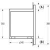 Kuchenka mikrofalowa GORENJE BM201AG1X - rysunek techniczny