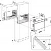 Kuchenka mikrofalowa Whirlpool AMW442NB - rysunek techniczny