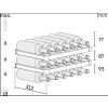 Liebherr WKEgb 582 GrandCru schemat przechowywania win