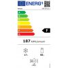 Lodówka KERNAU KBR 08122.1 - etykieta energetyczna