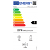 Lodówka KERNAU KFRC 15153.1 NF W - etykieta energetyczna