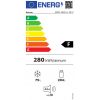 Lodówka KERNAU KFRC 18151.1 NF X - etykieta energetyczna