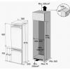 Lodówka Samsung BRB26705EWW - schemat zabudowy