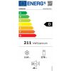 Lodówka Samsung RB 38T603DB1 - etykieta energetyczna