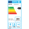 Lodówka Samsung RS 65R54422C - etykieta energetyczna