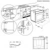 Piekarnik parowy AEG EOD6C71V - schemat zabudowy