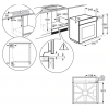 Piekarnik Electrolux EOD6C71Z - schemat zabudowy