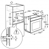 Piekarnik Electrolux EOD 6C77WZ - schemat zabudowy