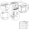 Piekarnik Electrolux EOE8P31V - rysunek montażowy