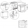 Piekarnik Electrolux KOCBP31X - rysunek montażowy