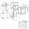 Piekarnik Electrolux KOCDH71X - rysunek techniczny