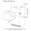 Piekarnik Samsung NV 7B4020ZAS - schemat zabudowy