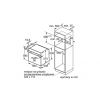 Piekarnik Siemens HB278G2S0 - rysunek techniczny