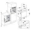 Piekarnik Whirlpool W7 OS4 4S1PBL - schemat zabudowy