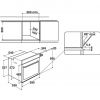 Piekarnik Whirlpool W9OM24S1PBSS - rysunek techniczny