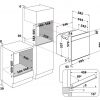 Piekarnik Whirlpool WTA C 8411 SC AN - rysunek techniczny