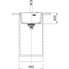 Zlewozmywak Franke Maris MRG 610-39 FTL czarny mat z czarnym odplywem