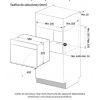 Piekarnik Samsung NV7B5645TAS - schemat zabudowy