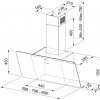 Okap ścienny Franke EVO FPJ 915 V WH A białe szkło