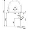 Bateria Franke Centinox Neo semi-pro