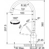 Bateria kuchenna Franke Leda Neo Stal szlachetna,7612985728805,115.0590.046