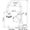 Franke Leda Neo pull-out Stal szlachetna,7612985728812,115.0590.047