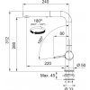 Franke Active L Twist pull-out Stal optyczna,7612986056884,115.0653.505