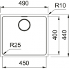 Zlewozmywak Franke Mythos MYX 110-45