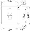 Zlewozmywak Franke Kubus KBK 110-40 onyx