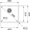 Zlewozmywak Franke Box BXX 210/110-45