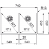 Zlewozmywak Franke Box BXX 220/120 34-34