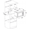 Kuchenka mikrofalowa do zabudowy Franke FMW 250 CR2 G BK czarne szkło