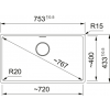 Zlewozmywak Franke Maris MRG 110-72 czarny mat