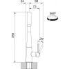 Franke Icon pull-out spray chrom,7612985885683,115.0625.188