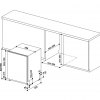 Zmywarka Whirlpool WIO 3T126 PFE - schemat zabudowy