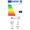 Zmywarka Bosch SMS 25AI05E - etykieta energetyczna