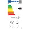 Zmywarka Bosch SMV 6ZDX49E - etykieta energetyczna