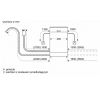 Zmywarka Bosch SPV 4HMX61E - schemat zabudowy