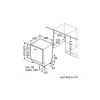 Zmywarka Siemens SN 658X06TE - rysunek techniczny