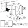 Zmywarka Electrolux EEG48300L - rysunek techniczny