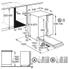 Zmywarka Electrolux ESL4510LA - rysunek montażowy