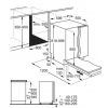 Zmywarka Electrolux KEMC8321L - schemat zabudowy