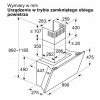 Okap kominowy Bosch Serie 8 DWK91LT60